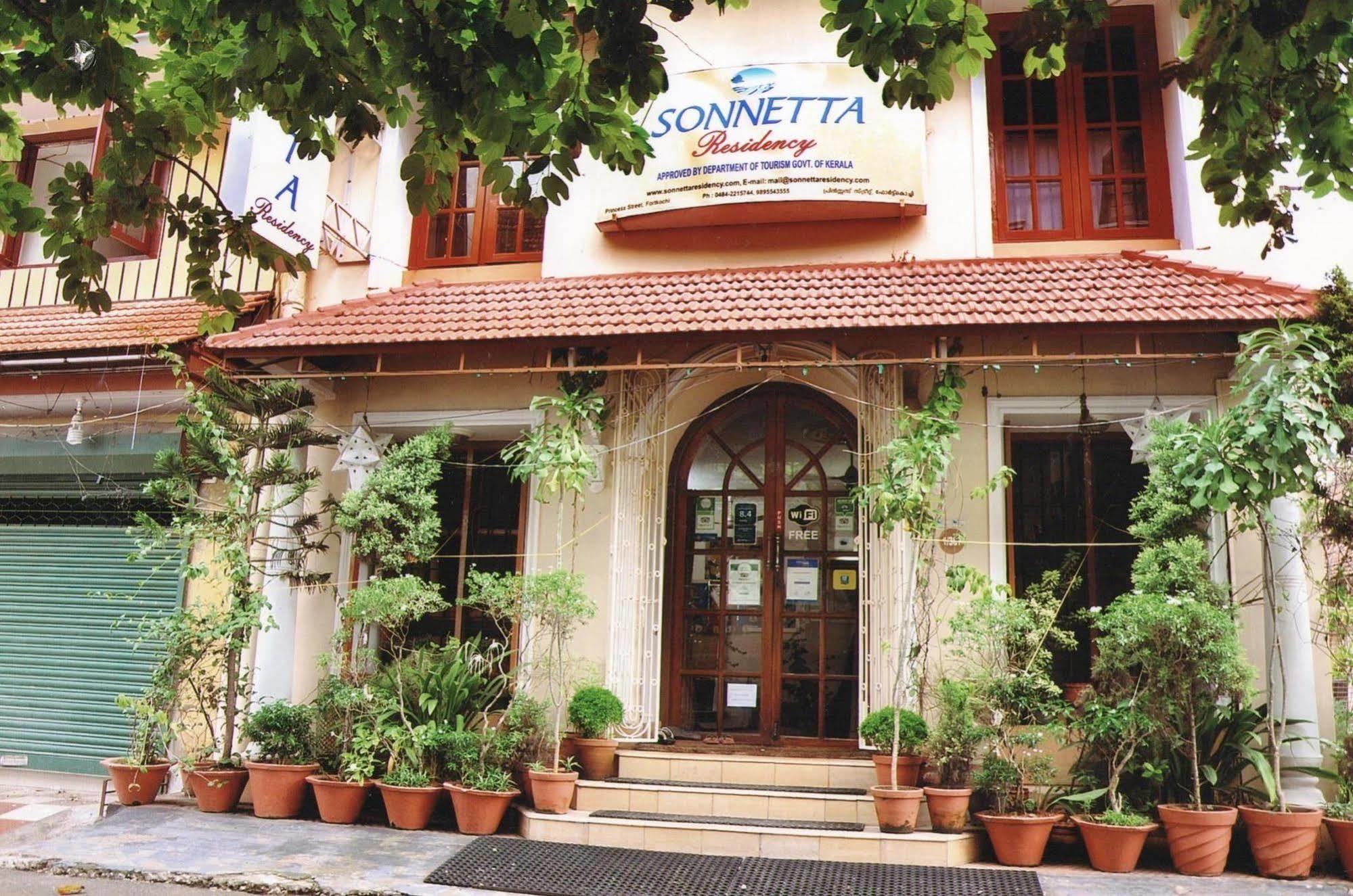 Sonnetta Residency Bed & Breakfast Kochi Exterior foto